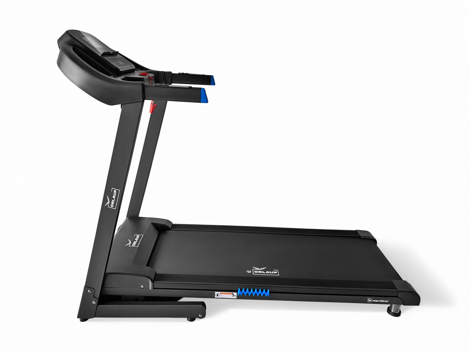 Photo of the Orlauf Mantikor treadmill - for mobile device users