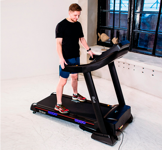 Treadmill cushioning system Orlauf Fitness Star
