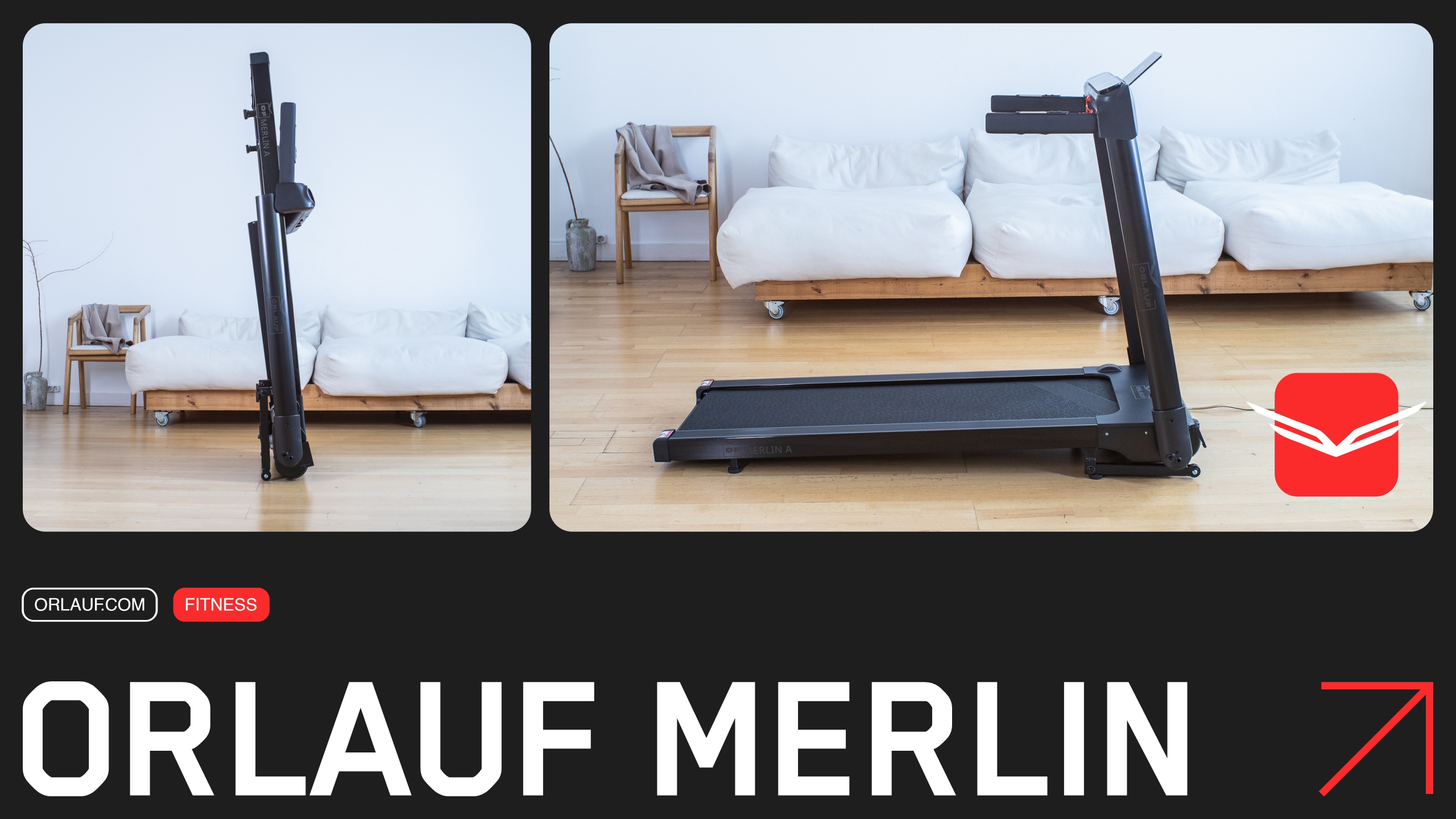 Video review of the treadmill Orlauf Merlin A
